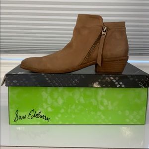 Sam Edelman "Packer" Saddle Leather Bootie